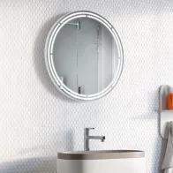Miroir LED Cassiopeia - design avant-gardiste et élégant