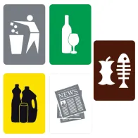 Autocollant tri sélectif