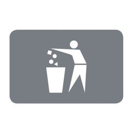 Adhésif autres déchets tri sélectif pour support sac-poubelle