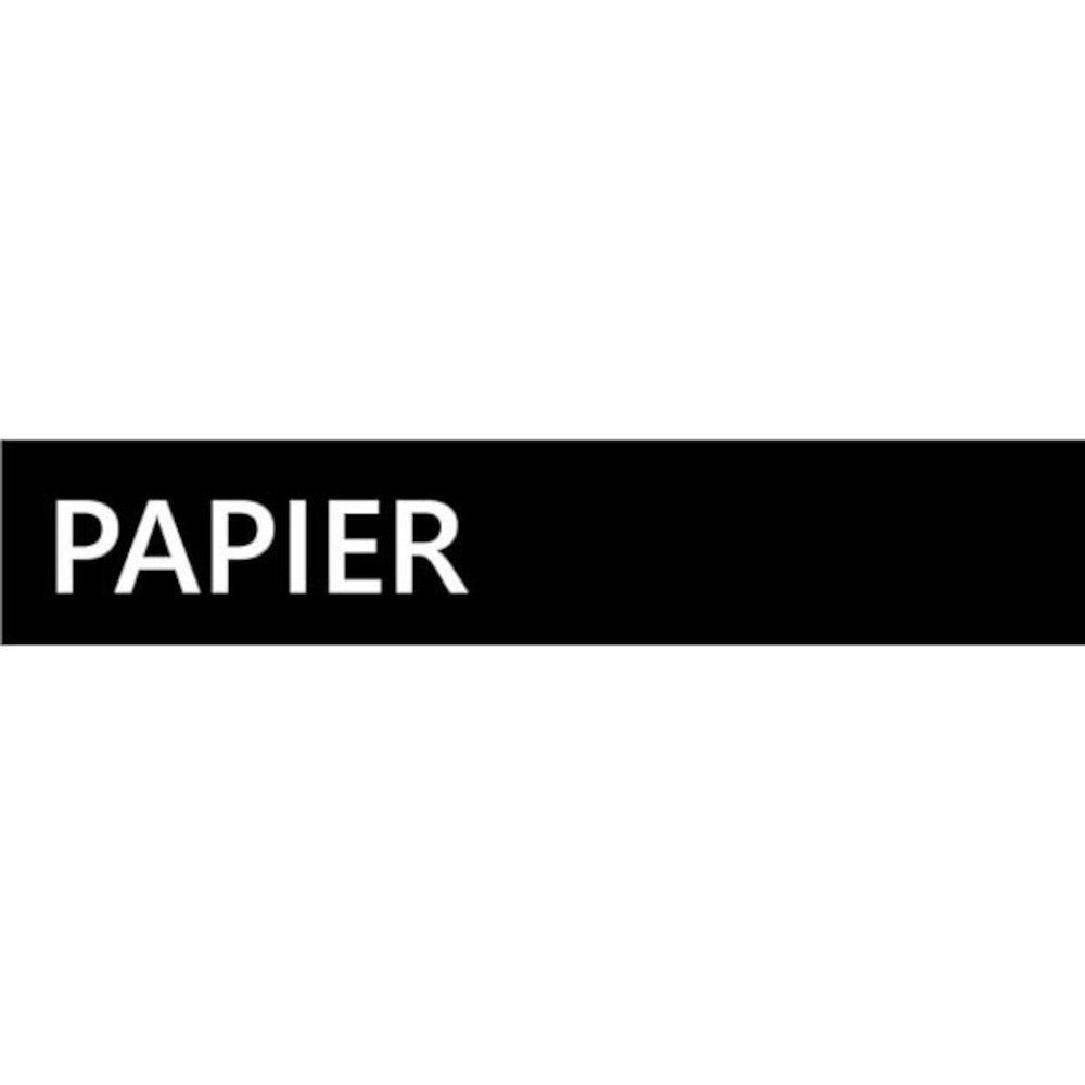 Adhésif Tri-Sélectif papier Blanc - 40mm - Français, Anglais, Italien, Allemand Adhésif Tri-Sélectif papier Blanc - 40mm - Français, Anglais, Italien, Allemand