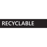 Adhésif tri sélectif blanc recyclable