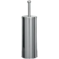 Porte-balayette à poser inox pour WC de chambre d'hôtel: pratique et durable.