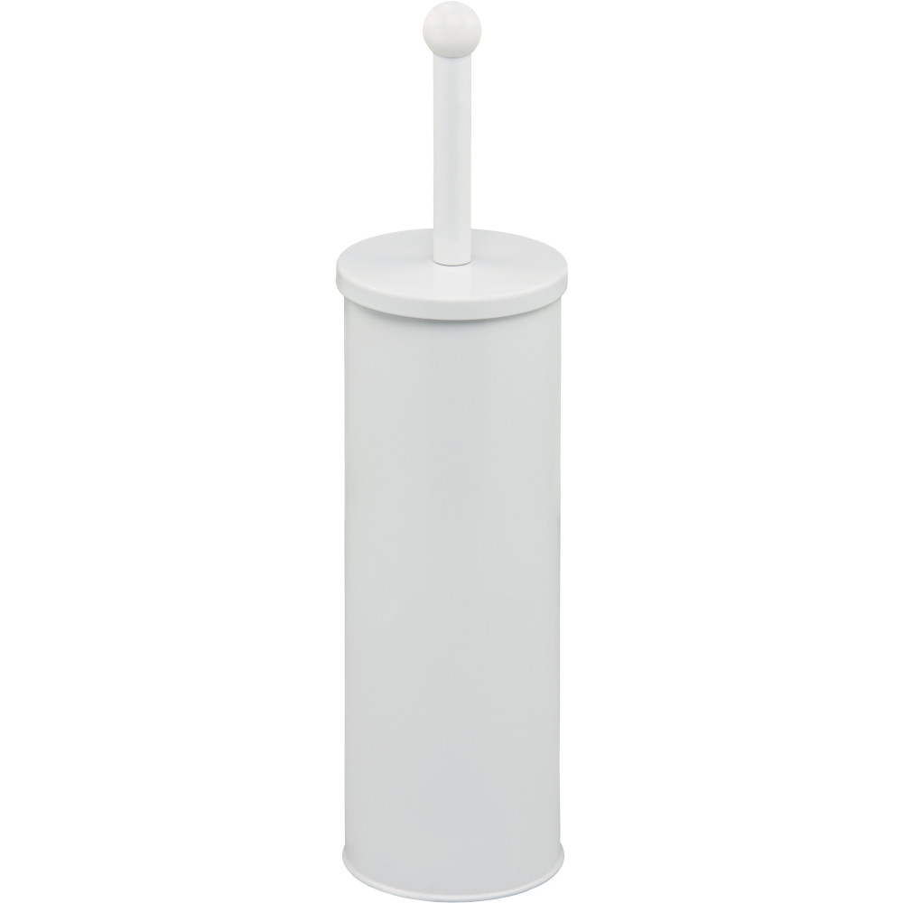 Porte-balayette à poser acier peint pour WC de chambre d'hôtel: pratique et robuste Porte-balayette à poser acier peint pour WC de chambre d'hôtel: pratique et robuste