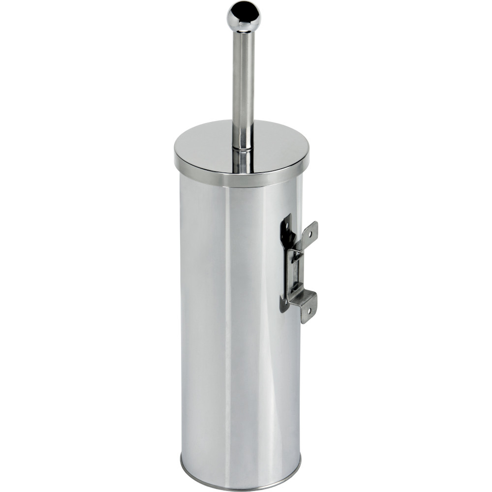 Porte-balayette mural inox pour WC de chambre d'hôtel: pratique et élégant. Idéal pour un look moderne et épuré. Porte-balayette mural inox pour WC de chambre d'hôtel: pratique et élégant. Idéal pour un look moderne et épuré.