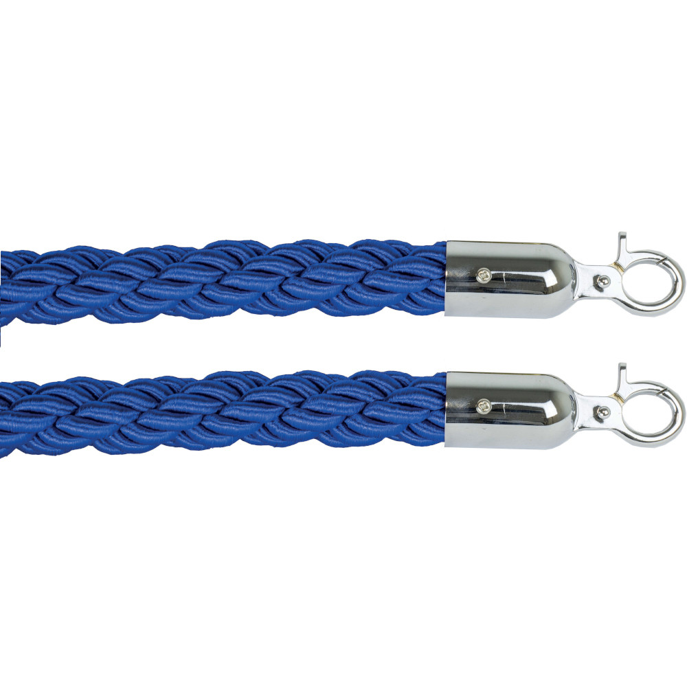 Gland à Cordon Bleu Pour Rideau – Passementerie Ancienne 55 Cm – Très Bon état