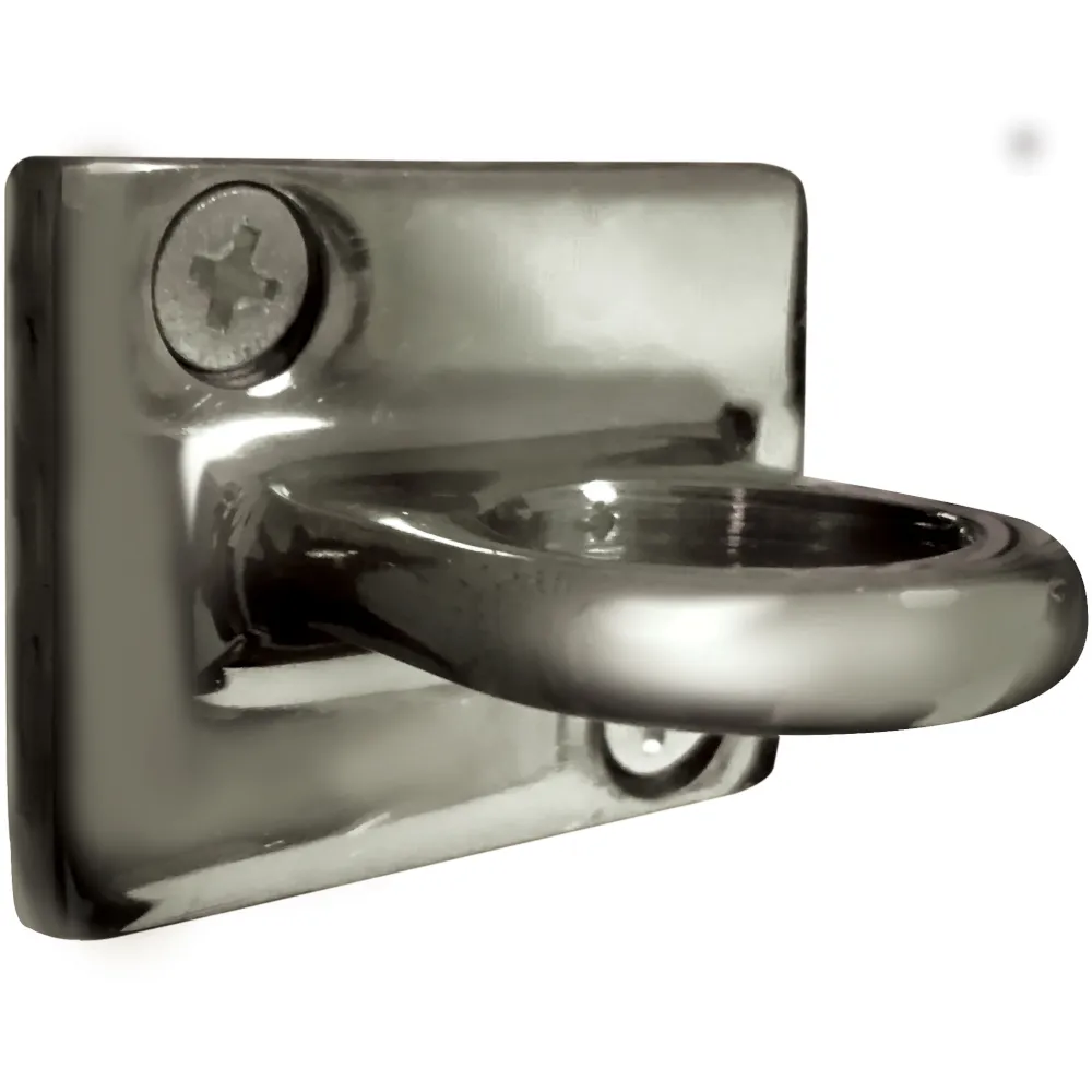 Crochet mural pour cordage de sécurité