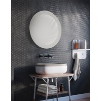 Miroir rond LED avec effet 3D, Diamètre 63 cm ou 70 cm