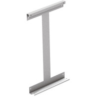 Fixation murale pour corbeille Nice 65 et 95 litres