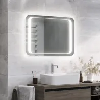 miroir screen LED cadre décor lumineux élégant