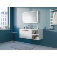 miroir screen led avec zone antibuée intégrée