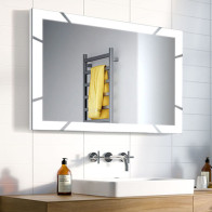 miroir rectangle avec contour lumineux puissant led