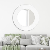 miroir rond scandinave minimaliste pour décoration murale chic