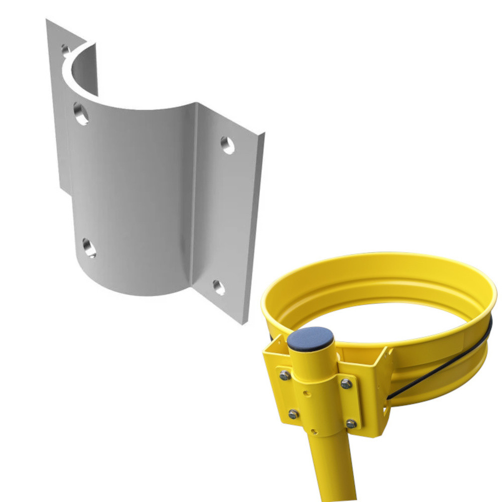 fixation tube Ø50 mm facilite la fixation des supports sac-poubelle fixation tube Ø50 mm facilite la fixation des supports sac-poubelle