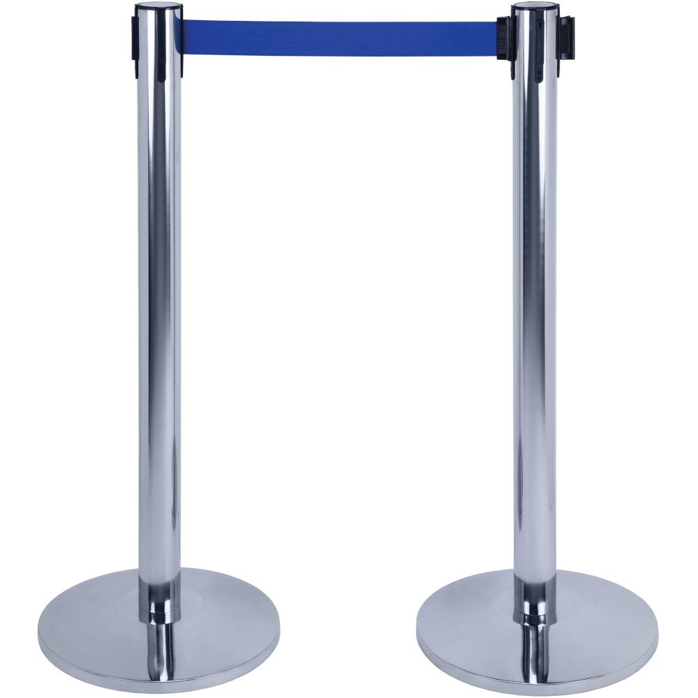 poteau stable lesté inox balisage sangle double usage poteau stable lesté inox balisage sangle double usage
