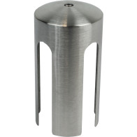 interface d'adaptateur inox pour fixer les panneaux de balisage