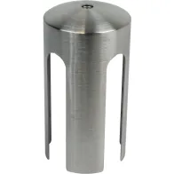 interface d'adaptateur inox pour fixer les panneaux de balisage