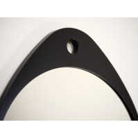 miroir oslo black parfait pour décor salon ou chambre