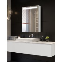 meuble armoire sur mesure avec allumage tactile de lumière