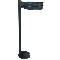 porte sac-poubelle gris