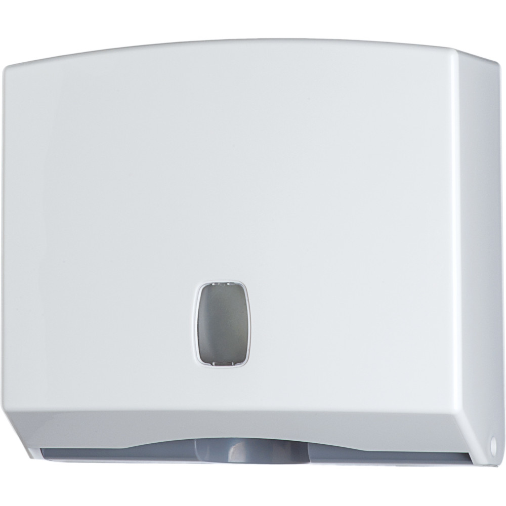 Distributeur pratique pour essuie-mains - 200 feuilles. Distributeur pratique pour essuie-mains - 200 feuilles.