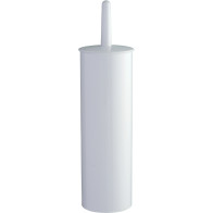 Porte-balayette WC plastique blanc