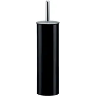 Support balai plastique noir