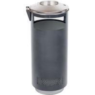 Poubelle de parc à fermeture sécurisée