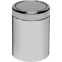 Poubelle pratique avec couvercle basculant élégant