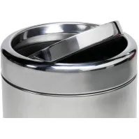 Poubelle inox élégante