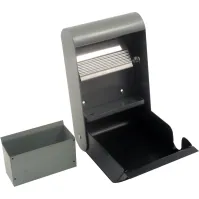 Cendrier mural acier galvanisé, durable, résistant intempéries