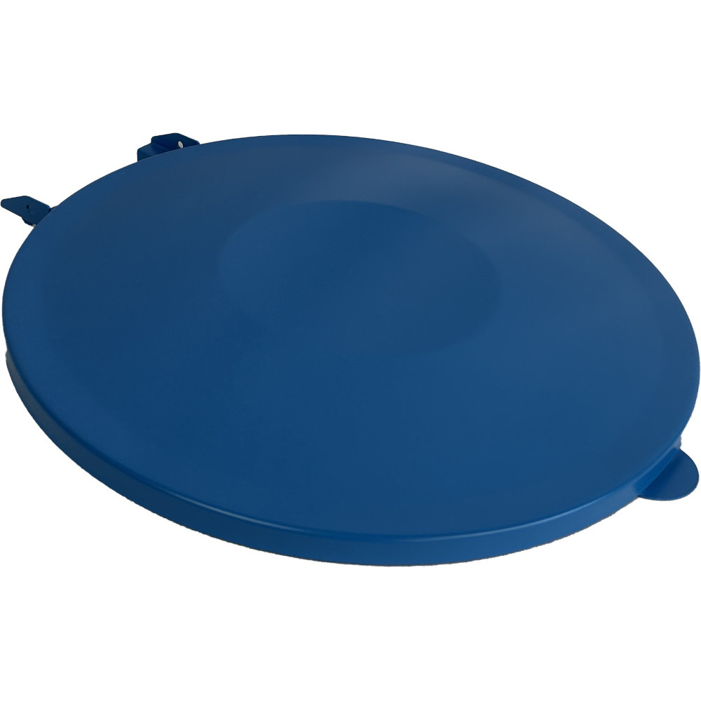 Couvercle bleu pratique pour maintien sac déchets Couvercle bleu pratique pour maintien sac déchets