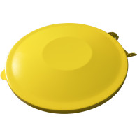 Couvercle jaune pour support de sac à déchets