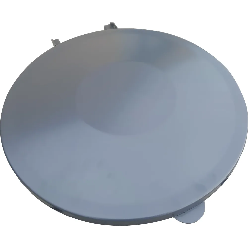 Couvercle gris robuste pour maintien sac-poubelle sécurisé. Couvercle gris robuste pour maintien sac-poubelle sécurisé.