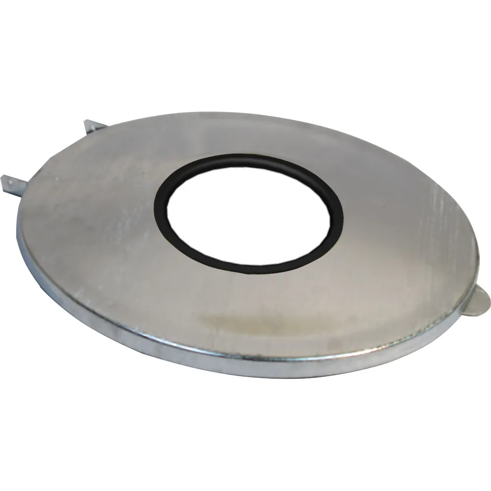 Couvercle support sac-poubelle galva Couvercle support sac-poubelle galva