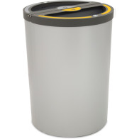 Poubelle Madrid ronde 2 flux 180 litres support de sac