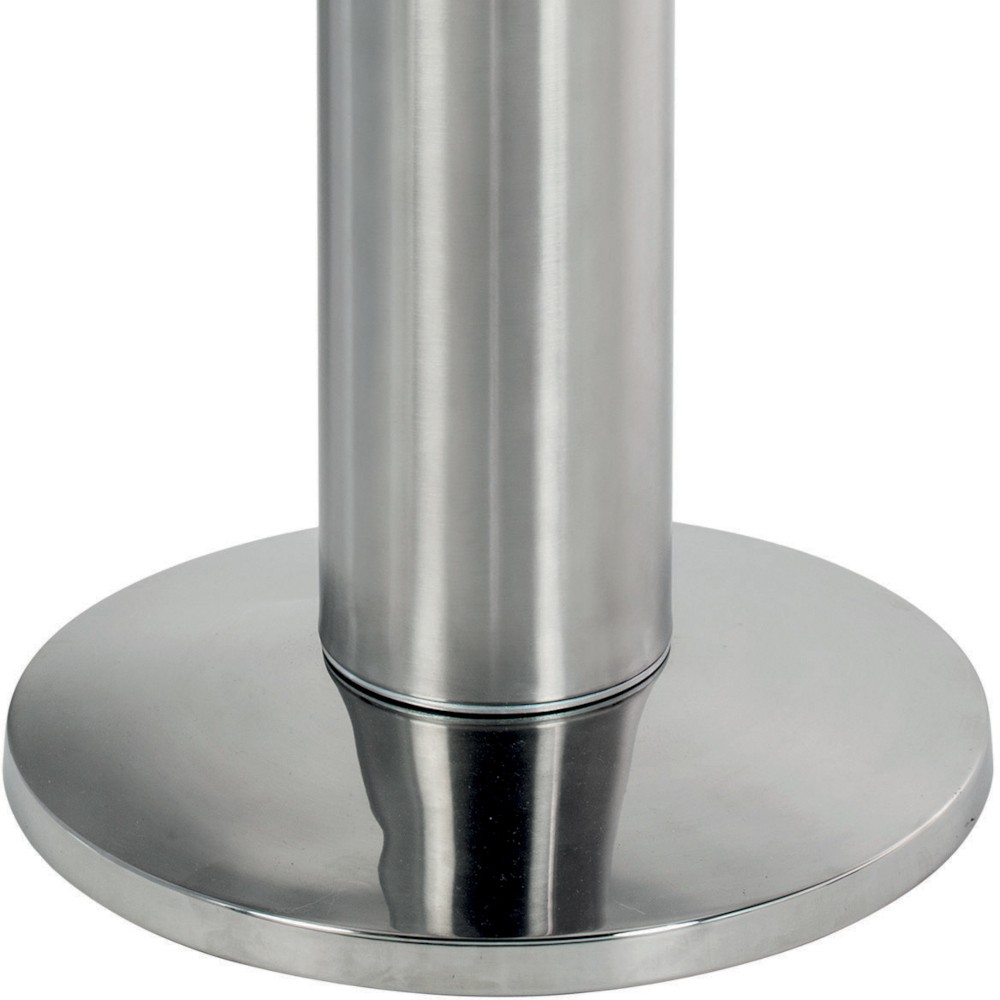 Base stable et circulaire Ø360mm pour support cendrier Base stable et circulaire Ø360mm pour support cendrier