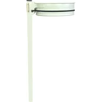 support sacs-poubelles blanc 1.20m