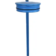 Support sac-poubelle couvercle