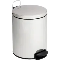 Poubelle à pédale inox 5L élégante et pratique