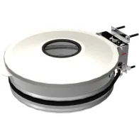 Support sac-poubelle blanc avec couvercle innovant