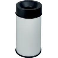 Poubelle antifeu noire sécurité maximale 90L