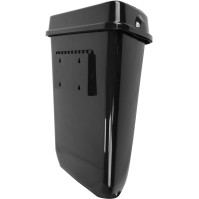 Poubelle murale noire hygiénique discrète sanitaire