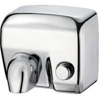 Sèche-mains bouton poussoir design moderne et élégant