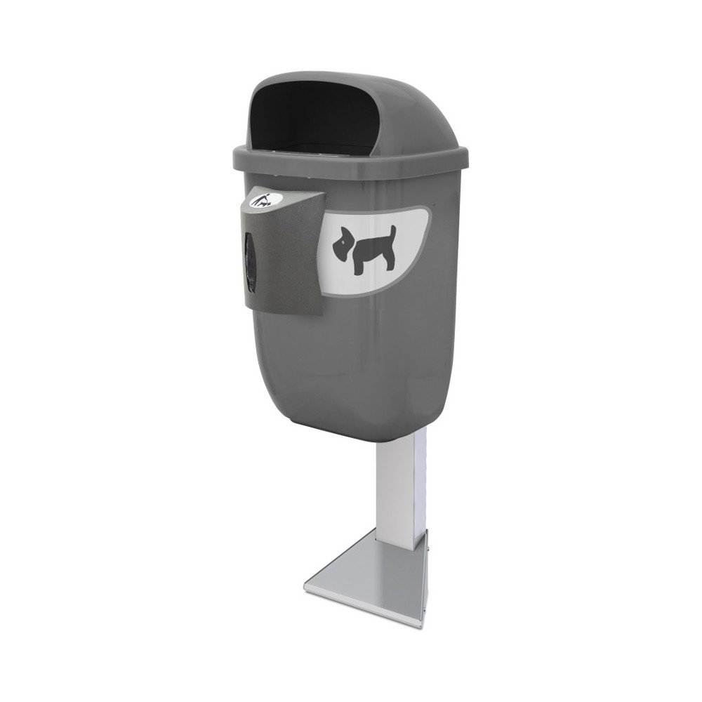 Poteau à fixer pour corbeille canine 50 litres Poteau à fixer pour corbeille canine 50 litres