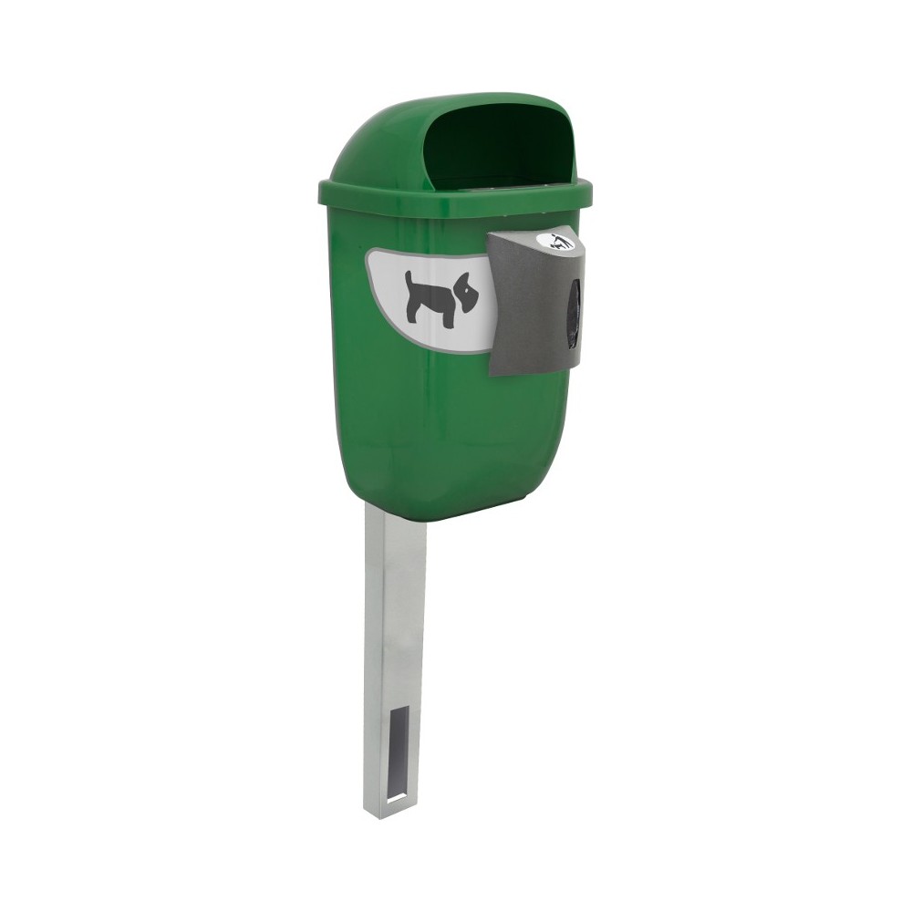 Poteau à enfuire pour corbeille canine 50 litres Poteau à enfuire pour corbeille canine 50 litres