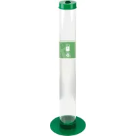 Autocollant collecte piles usagées résistant intempéries