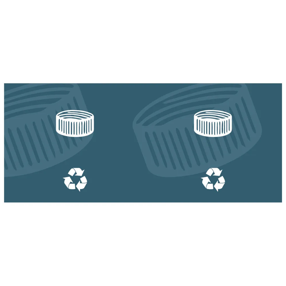 Autocollant bouchons colorés design moderne adhésif facile Autocollant bouchons colorés design moderne adhésif facile