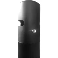 Cendrier sur pied design élégant acier inoxydable sécurisé