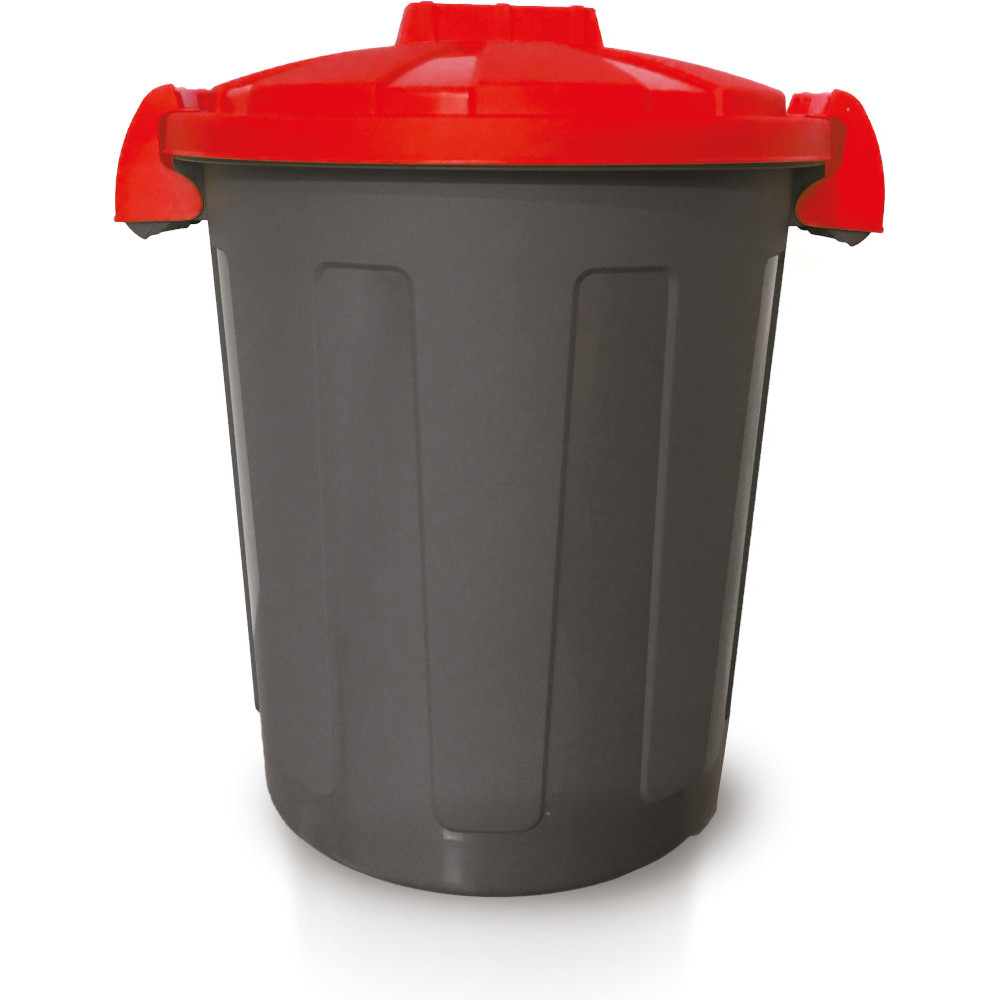 Bac rond rouge avec couvercle clipsable Bac rond rouge avec couvercle clipsable