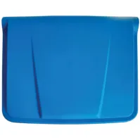 Poubelle à pédale bleue 30L pour tri sélectif durable